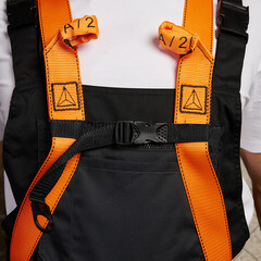 Комплект для защиты от падений Delta Plus (ELARA280) Elara ленточный 2 м оранжевый - фото 9