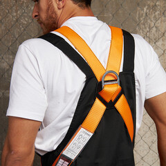 Комплект для защиты от падений Delta Plus (ELARA280) Elara ленточный 2 м оранжевый - фото 6