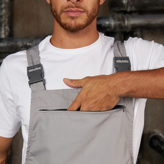 Полукомбинезон рабочий Delta Plus Mach 2 Corporate 52-54 рост 180-188 см серый - фото 17