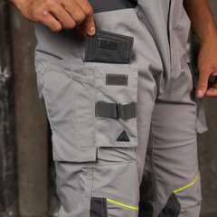 Полукомбинезон рабочий Delta Plus Mach 2 Corporate 52-54 рост 180-188 см серый - фото 3