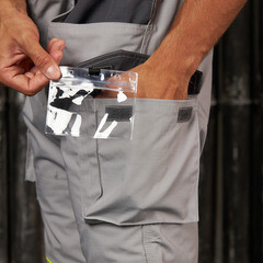 Полукомбинезон рабочий Delta Plus Mach 2 Corporate 52-54 рост 180-188 см серый - фото 10