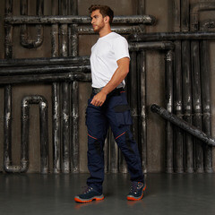 Брюки рабочие Delta Plus Mach 2 Corporate 52-54 рост 180-188 см темно-синие - фото 2