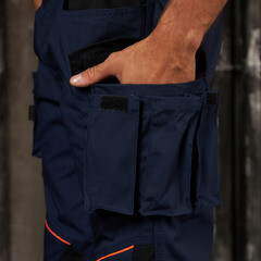 Брюки рабочие Delta Plus Mach 2 Corporate 52-54 рост 180-188 см темно-синие - фото 6