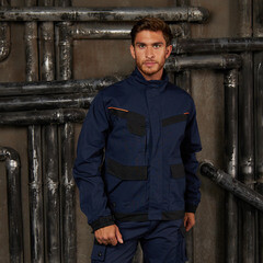 Куртка рабочая Delta Plus Mach 2 Corporate 56-58 рост 180-188 см темно-синяя - фото 2