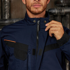 Куртка рабочая Delta Plus Mach 2 Corporate 56-58 рост 180-188 см темно-синяя - фото 3