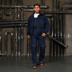 Полукомбинезон рабочий Delta Plus Mach 2 Corporate 52-54 рост 180-188 см темно-синий - фото 15