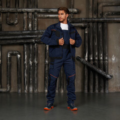 Полукомбинезон рабочий Delta Plus Mach 2 Corporate 52-54 рост 180-188 см темно-синий - фото 8