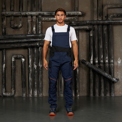 Полукомбинезон рабочий Delta Plus Mach 2 Corporate 52-54 рост 180-188 см темно-синий - фото 9