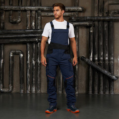 Полукомбинезон рабочий Delta Plus Mach 2 Corporate 52-54 рост 180-188 см темно-синий - фото 19