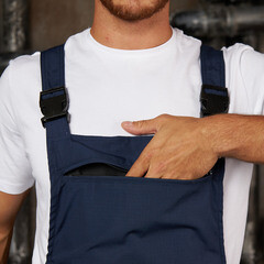 Полукомбинезон рабочий Delta Plus Mach 2 Corporate 52-54 рост 180-188 см темно-синий - фото 14