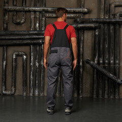 Полукомбинезон рабочий Delta Plus Mach 2 New 52-54 рост 180-188 см светло-серый - фото 6