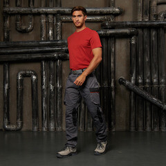 Брюки рабочие Delta Plus Mach 2 New 44-46 рост 164-172 см светло-серые - фото 9