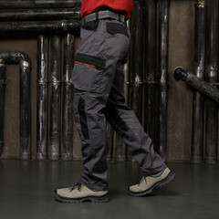 Брюки рабочие Delta Plus Mach 2 New 44-46 рост 164-172 см светло-серые - фото 2