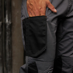 Брюки рабочие Delta Plus Mach 2 New 44-46 рост 164-172 см светло-серые - фото 5