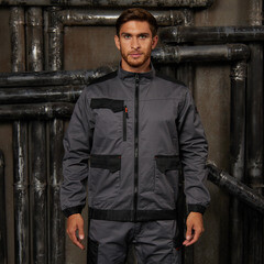 Куртка рабочая Delta Plus Mach 2 New 48-50 рост 164-172 см светло-серая - фото 9