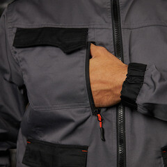 Куртка рабочая Delta Plus Mach 2 New 48-50 рост 164-172 см светло-серая - фото 7