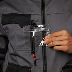 Куртка рабочая Delta Plus Mach 2 New 48-50 рост 164-172 см светло-серая - фото 6