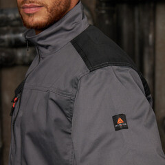 Куртка рабочая Delta Plus Mach 2 New 48-50 рост 164-172 см светло-серая - фото 2