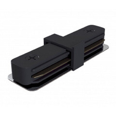 Коннектор для однофазного шинопровода прямой Эра TR-1PA черный (Б0054464) - фото 3