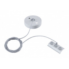 Подвес для однофазного шинопровода Эра TR-1PA 1,5 м белый (Б0054479) - фото 2