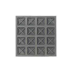 Плитка тротуарная 12 кирпичей 330х330х25 мм серая полимерно-песчаная Lel-Eco - фото 2