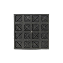 Плитка тротуарная 12 кирпичей 330х330х25 мм черная полимерно-песчаная Lel-Eco - фото 2