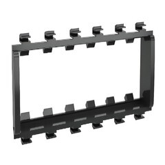 Каркас для кабель-канала DKC Viva черный 6 модулей (9898624)