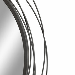 Зеркало настенное с подсветкой Cataluna 600 мм серый муар - фото 7