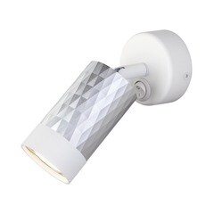 Изображение товара Спот настенный Eurosvet Mizar GU10 35 Вт 4 кв.м белый/хром IP20 (a050498)