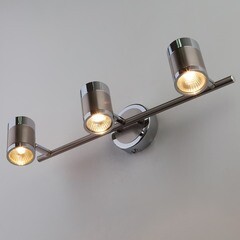 Спот настенный Eurosvet Prime GU10 150 Вт 10 кв.м сатин IP20 (00000081907) - фото 4