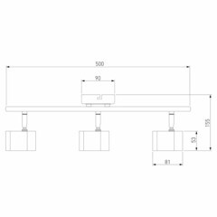 Спот настенный Eurosvet Prime GU10 150 Вт 10 кв.м сатин IP20 (00000081907) - фото 2