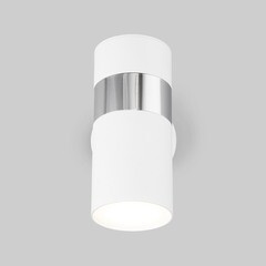 Спот настенный Eurosvet Viero GU10 35 Вт 2 кв.м белый/хром IP20 (a053052) - фото 8