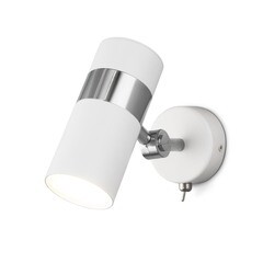 Изображение товара Спот настенный Eurosvet Viero GU10 35 Вт 2 кв.м белый/хром IP20 (a053052)