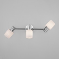 Спот настенный Eurosvet Corso E27 120 Вт 8 кв.м хром/белый IP20 (a052882) - фото 7