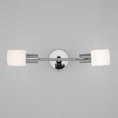 Спот настенный Eurosvet Corso E27 80 Вт 5 кв.м хром/белый IP20 (a052881) - фото 8