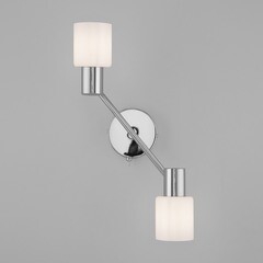 Спот настенный Eurosvet Corso E27 80 Вт 5 кв.м хром/белый IP20 (a052881) - фото 5