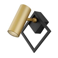 Спот светодиодный настенный Eurosvet Turro 4200 К 10 Вт 4 кв.м черный IP20 (a051697) - фото 1