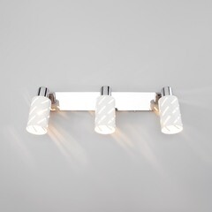 Спот настенный Eurosvet Fente E14 120 Вт 8 кв.м белый/хром IP20 (a050202) - фото 6