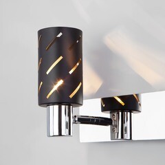 Спот настенный Eurosvet Fente E14 80 Вт 5 кв.м белый/хром IP20 (a050199) - фото 7