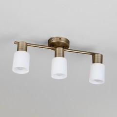 Спот настенный Eurosvet Corso E27 120 Вт 8 кв.м бронза/белый IP20 (a049415) - фото 7