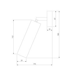Спот светодиодный Eurosvet Ease 4200 К 8 Вт 2 кв.м черный IP20 (a058947) - фото 2