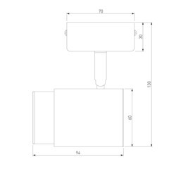 Спот настенный Eurosvet Morgan GU10 35 Вт 4 кв.м белый IP20 (a056158) - фото 4