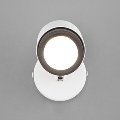 Спот настенный Eurosvet Morgan GU10 35 Вт 4 кв.м белый/черный IP20 (a056160) - фото 5