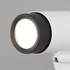 Спот настенный Eurosvet Morgan GU10 35 Вт 4 кв.м белый/черный IP20 (a056160) - фото 4