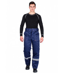 Изображение товара Брюки рабочие утепленные Delta Plus Экспертный-Люкс 48-50 рост 182-188 см синие
