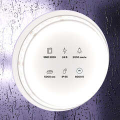 Лента светодиодная SMD 2835 Led strip 6000К 24 В 20 Вт/м 5 м IP65 Maytoni (10159) - фото 2