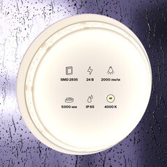 Лента светодиодная SMD 2835 Led strip 4000К 24 В 20 Вт/м 5 м IP65 Maytoni (10158) - фото 2