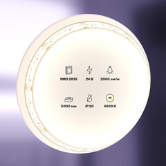 Лента светодиодная SMD 2835 Led strip 4000К 24 В 20 Вт/м 5 м IP20 Maytoni (10155) - фото 2