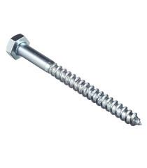 Болт сантехнический 6х70 мм DIN 571 оцинкованный (4 шт.) - фото 2