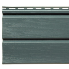 Сайдинг Альта-Профиль Премиум Брус 3000х250 мм серо-голубой - фото 15